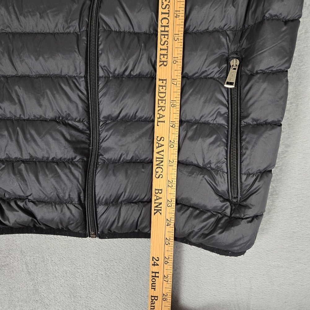 Polo Ralph Lauren Vest Mens Small White Duck Down Puffer Gilet Quilted Full Zip - Picture 7 of 8